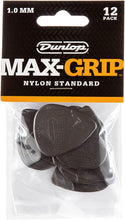 Load image into Gallery viewer, Dunlop 449P1.0 1.0mm Max-Grip Nylon Standard Guitar Picks, 12-Pack-(6921117794498)