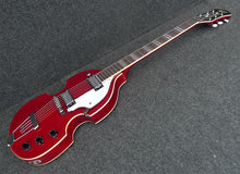 Charger l'image dans la galerie, Hofner HI-459-PE-RD Ignition Pro Guitare électrique style violon - Rouge