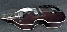 Load image into Gallery viewer, Hofner HOF-HI-459-PE-TBK Ignition Pro Violin Style Electric Guitar - Transparent Black