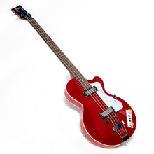Charger l'image dans la galerie, Hofner Club Bass - Allumage Métallique Rouge - PRO
