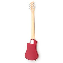 Charger l'image dans la galerie, Hofner HOF-HCT-SH-R-O Shorty Electric Travel Guitar Red w Gig Bag