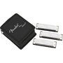Charger l'image dans la galerie, Fender Blues Deluxe Harmonica - 3 Pack With Case (C, G & A Keys)-(7794181570815)