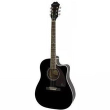 Charger l'image dans la galerie, Epiphone AJ-220SCE Solid Spruce Top Acoustic Electric Guitar w/Cutaway - Ebony-(7757795950847)