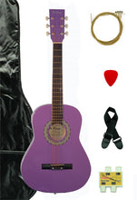 Load image into Gallery viewer, De Rosa USA 36" Acoustic Classical Guitar Complete Package-(6936940445890)