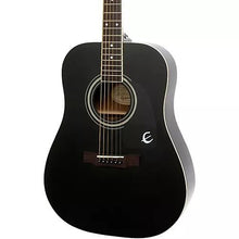 Charger l'image dans la galerie, Epiphone Songmaker DR-100 Acoustic Guitar - Black-(7763986317567)