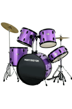 Charger l'image dans la galerie, Huntington USAHuntington USA 5 Piece Drum Kit Complete Full SizeThis is a complete full size drum kit. Comes with everything a drummer needs to play. Constructed with multi-ply select hardwood shells, it has much of the same qualJJ Music Sales