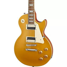 Charger l'image dans la galerie, Epiphone Les Paul Classic Worn Electric Guitar - Worn Metallic Gold-(7763991822591)