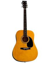 Charger l'image dans la galerie, Huntington USA Dreadnought Guitar full-size steel string acoustic guitar with basswood plywood body and maple fingerboard