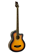 Charger l'image dans la galerie, De Rosa USA 4 string acoustic-electric cutaway bass guitar with spruce top and mahogany neck