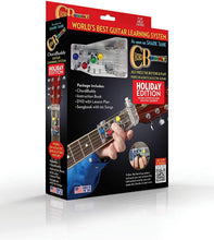 Load image into Gallery viewer, ChordBuddy USA Guitar Learning System with Christmas Song Book-(6684046328002)