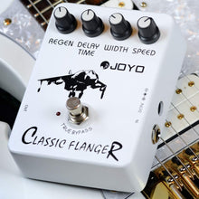 Charger l'image dans la galerie, JOYO JF-07 Pédale d'effet pour guitare Flanger classique