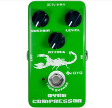 Load image into Gallery viewer, JOYO JF-10 Dynamic Compressor Guitar Effects Pedal