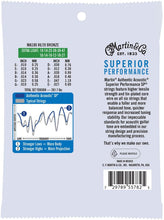 Load image into Gallery viewer, MARTIN MA180 EXTRA LIGHT 10 - 47 BRONZE 80/20 12 STRING AUTHENTIC ACOUSTIC SUPERIOR PERFORMANCE SP® GUITAR STRINGS