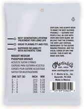 Charger l'image dans la galerie, MARTIN MA550 MEDIUM 13 - 56 BRONZE PHOSPHORE AUTHENTIC ACOUSTIC SUPERIOR PERFORMANCE SP® GUITAR CORDES