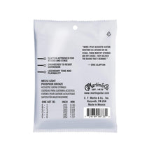 Load image into Gallery viewer, MARTIN MEC12 Eric Clapton ACOUSTIC GUITAR STRINGS Light