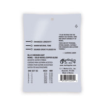Load image into Gallery viewer, MARTIN MLJ13 MEDIUM LIGHT 13-56 RETRO® ACOUSTIC GUITAR STRINGS