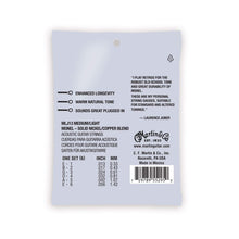Load image into Gallery viewer, MARTIN MLJ13 MEDIUM LIGHT 13-56 RETRO® ACOUSTIC GUITAR STRINGS
