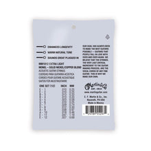 Load image into Gallery viewer, MARTIN MM1012 RETRO® ACOUSTIC GUITAR STRINGS EXTRA LIGHT 12-STRING