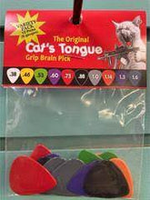 Load image into Gallery viewer, The Original Cat's Tongue Grip Brain Picks - Packs for Guitar Players