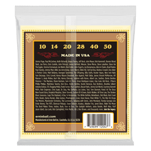 Load image into Gallery viewer, ERNIE BALL 2047 EARTHWOOD SILK & STEEL EXTRA SOFT 80/20 BRONZE ACOUSTIC GUITAR STRINGS - 10-50 GAUGE-(6634832134338)