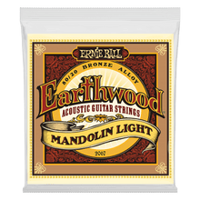 Charger l'image dans la galerie, ERNIE BALL EARTHWOOD 2067 MANDOLIN LIGHT LOOP END 80/20 BRONZE ACOUSTIC GUITAR STRINGS - 9-34 GAUGE-(6841142378690)