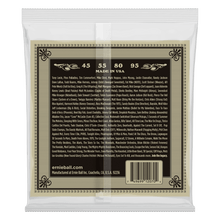 Load image into Gallery viewer, ERNIE BALL 2070 EARTHWOOD PHOSPHOR BRONZE ACOUSTIC BASS STRINGS - 45-95 GAUGE-(6669521617090)
