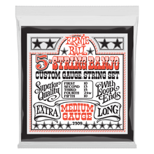 Charger l'image dans la galerie, ERNIE BALL 2309 MEDIUM 5-STRING LOOP END STAINLESS STEEL BANJO GUITAR STRINGS - 10-10 GAUGE-(6937344901314)