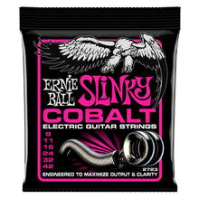 Charger l'image dans la galerie, ERNIE BALL 2723 SUPER SLINKY COBALT ELECTRIC GUITAR STRINGS - 9-42 GAUGE-(6633333784770)