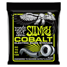 Load image into Gallery viewer, ERNIE BALL 2732 REGULAR SLINKY COBALT ELECTRIC BASS STRINGS - 50-105 GAUGE-(6636927221954)