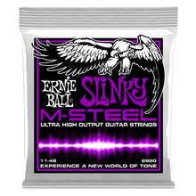 Charger l'image dans la galerie, ERNIE BALL POWER SLINKY 2920 M-STEEL ELECTRIC GUITAR STRINGS - 11-48 GAUGE-(6924725747906)