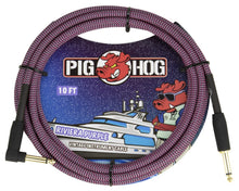 Charger l'image dans la galerie, Pig Hog 10FT Instrument Cable - 1/4 Male Straight to 1/4 Male Right Angle