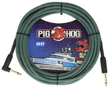Load image into Gallery viewer, Pig Hog 20FT Right Angle Instrument Cable – Shielded Durable Guitar/Instrument Lead