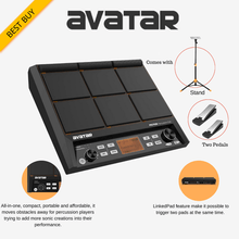 Charger l'image dans la galerie, Avatar PD705 Electronic Strike Multi Pad-(6821531222210)