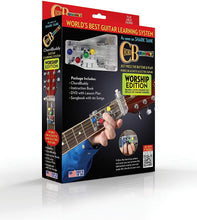 Load image into Gallery viewer, ChordBuddy USA Guitar Learning System with Worship Song Book-(6684033810626)