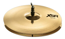 Load image into Gallery viewer, SABIAN XSR1402LB 14-inch bronze X-Celerator hi-hat cymbals with bright, crisp tone and air-lock elimination design