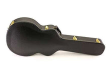 Load image into Gallery viewer, Deluxe arch top hardshell acoustic guitar case with plush interior and heavy-duty hardware