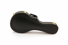 Charger l'image dans la galerie, Deluxe Arch Top Hardshell F-style mandolin case with plush interior and heavy-duty hardware