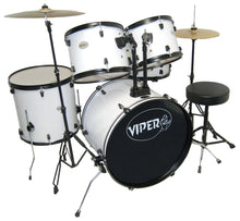 Load image into Gallery viewer, Viper 5 Piece Drum Kit Complete Full Size