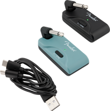 Load image into Gallery viewer, Fender Telepath™ Wireless System, Mystic Ice Blue and Black
