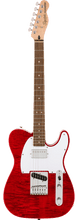 Load image into Gallery viewer, Squier Affinity Series™ Telecaster® FMT SH, Laurel Fingerboard, White Pickguard, Crimson Red Transparent - See Description
