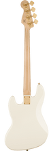 Load image into Gallery viewer, Squier 40th Anniversary Jazz Bass®, Gold Edition, Laurel Fingerboard, Gold Anodized Pickguard, Olympic White - See Description

