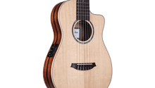 Load image into Gallery viewer, Cordoba Mini II EB-CE SP/EB Electric Cutaway Classical Guitar Solid Top
