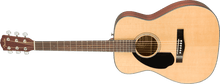 Charger l'image dans la galerie, Fender CD-60S Left-Handed Dreadnought Acoustic Guitar - Natural Walnut Finish
