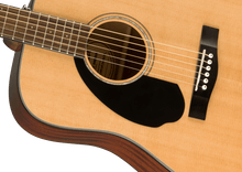 Charger l'image dans la galerie, Fender CD-60S Left-Handed Dreadnought Acoustic Guitar - Natural Walnut Finish
