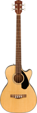 Charger l'image dans la galerie, Fender CB-60SCE Acoustic-Electric Bass Guitar Solid Spruce Top Fishman Preamp
