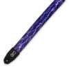 Charger l'image dans la galerie, Levy's MPRH-18 Right Height Polyester Guitar Strap - Lightning Motif
