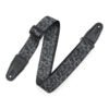 Charger l'image dans la galerie, Levy’s 2-Inch Wide Polyester Guitar Strap with Black &amp; Grey Skulls Motif - MPD2-111
