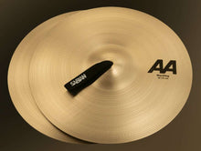 Load image into Gallery viewer, SABIAN 16" AA Marching band cymbals medium-heavy weight with full-bodied sound and long sustain in brilliant finish
