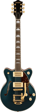 Load image into Gallery viewer, Gretsch G2657TG Streamliner™ Center Block Jr. Double-Cut with Bigsby® and Gold Hardware FSR, Laurel Fingerboard, Midnight Sapphire - See Description
