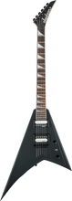 Charger l'image dans la galerie, Jackson JS Series Rhoads JS32T, Amaranth Fingerboard, Satin Black Flying V Electric Guitar - See Description
